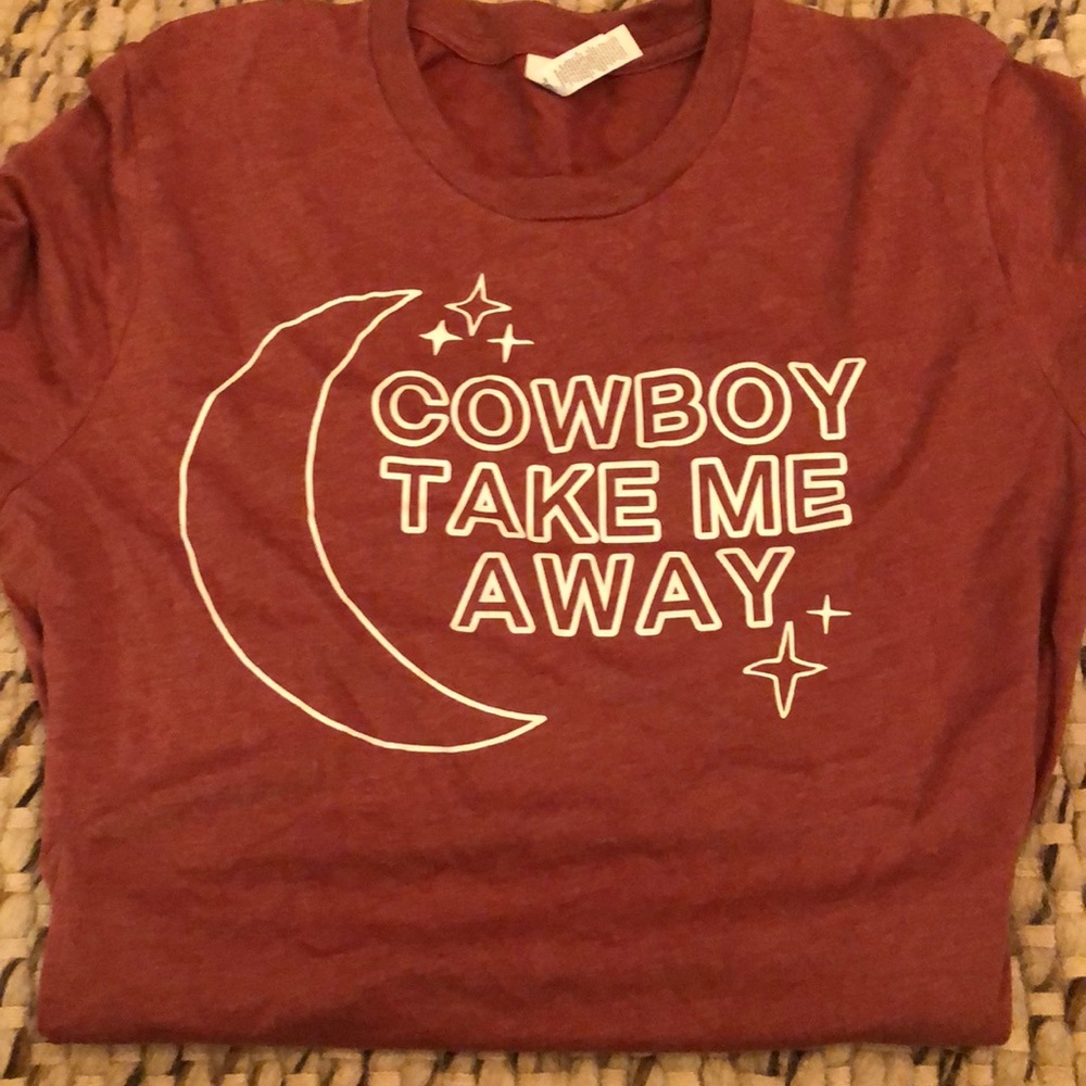 Cowboy Take Me Away Bella Canvas Tee